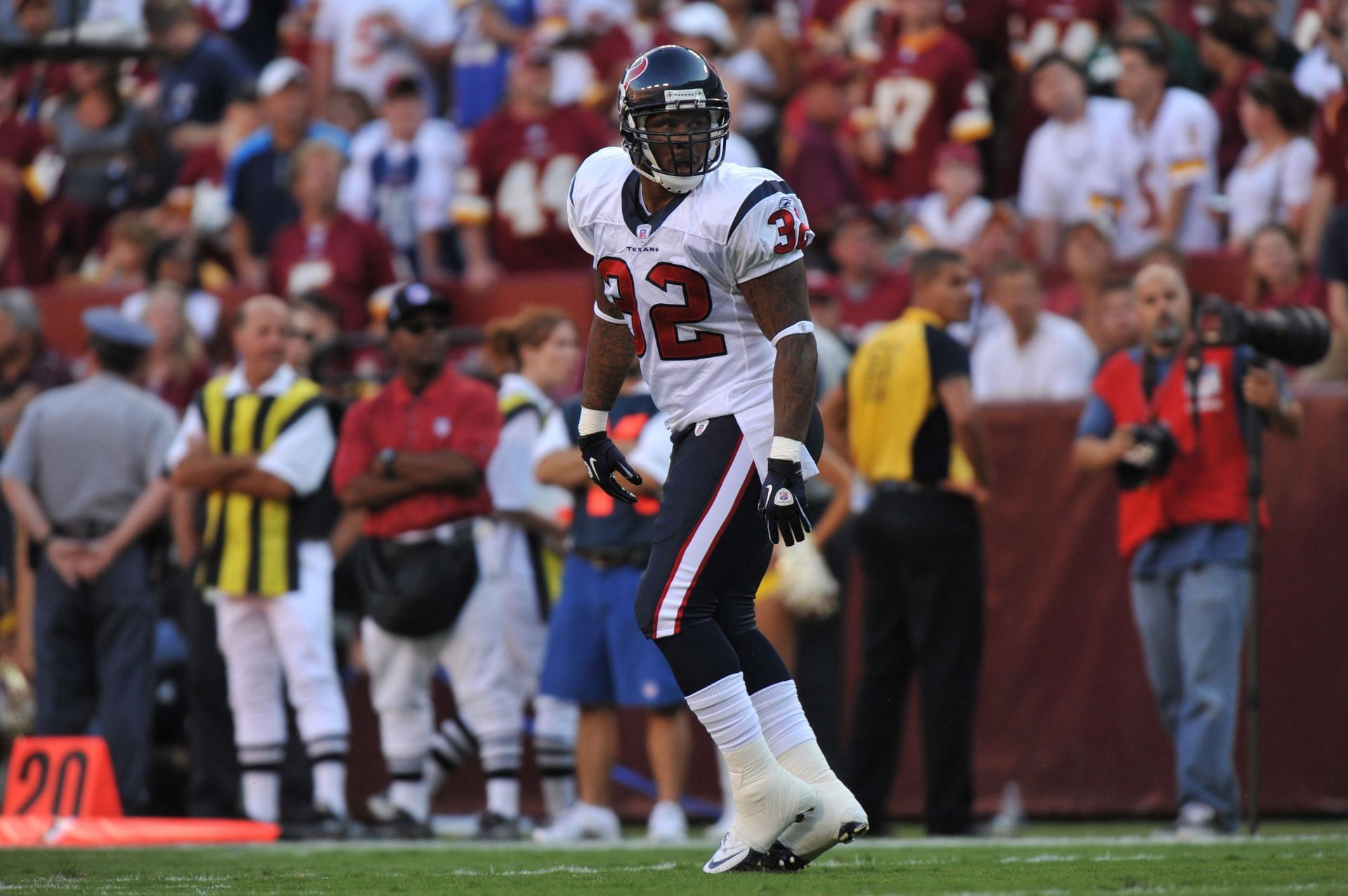 Derrick Ward also played for the Houston Texans