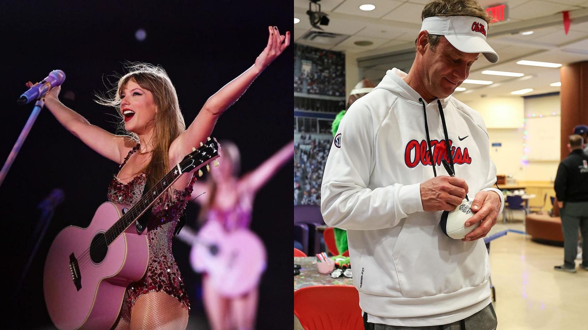 Taylor Swift and Lane Kiffin... Never thought you would see these two in the same sentence didn