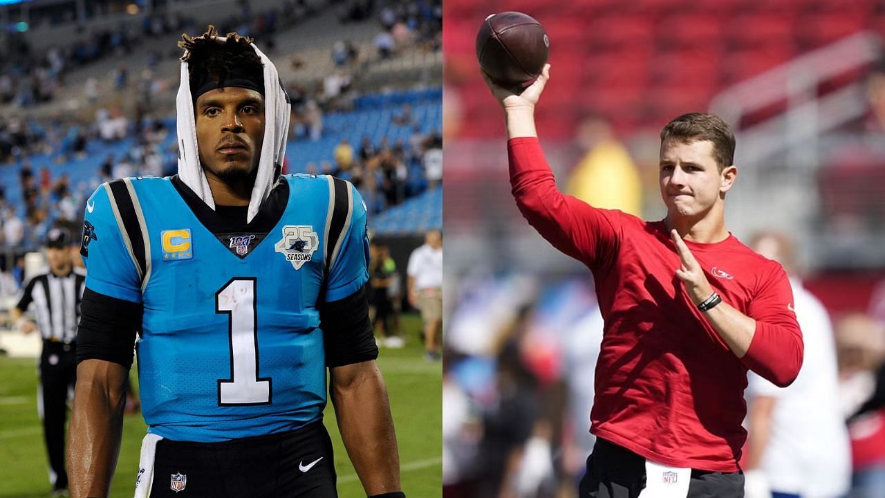 Cam Newton is shocked at Brock Purdy