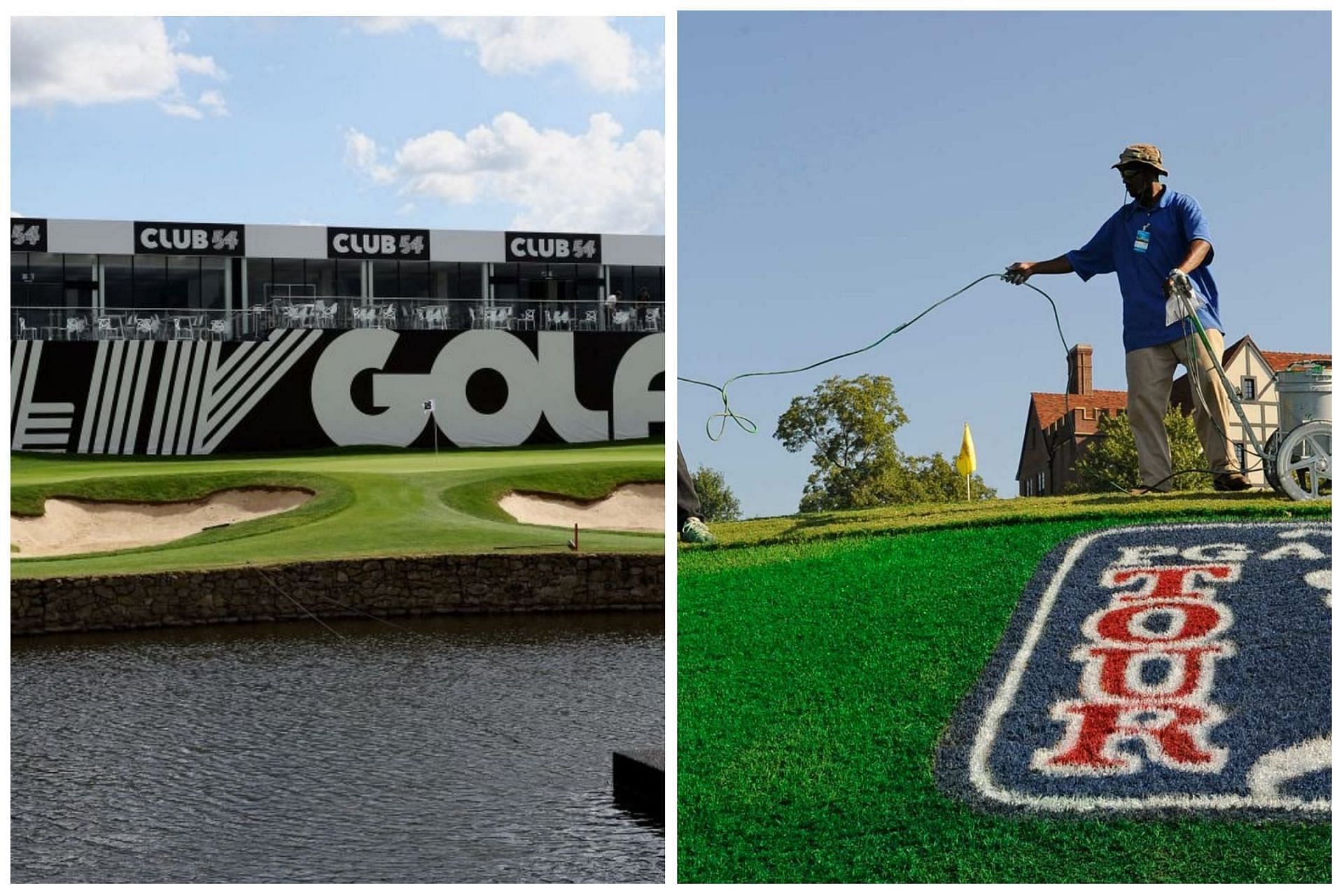 PGA Tour edged out LIV Golf in the TV rating by significant margin