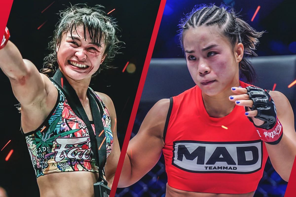 Stamp (L) and Ham Seo Hee (R) | Image by ONE Championship