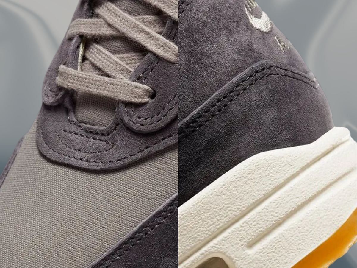 Take a closer look at the heels and tongues of these sneakers (Image via Nike)
