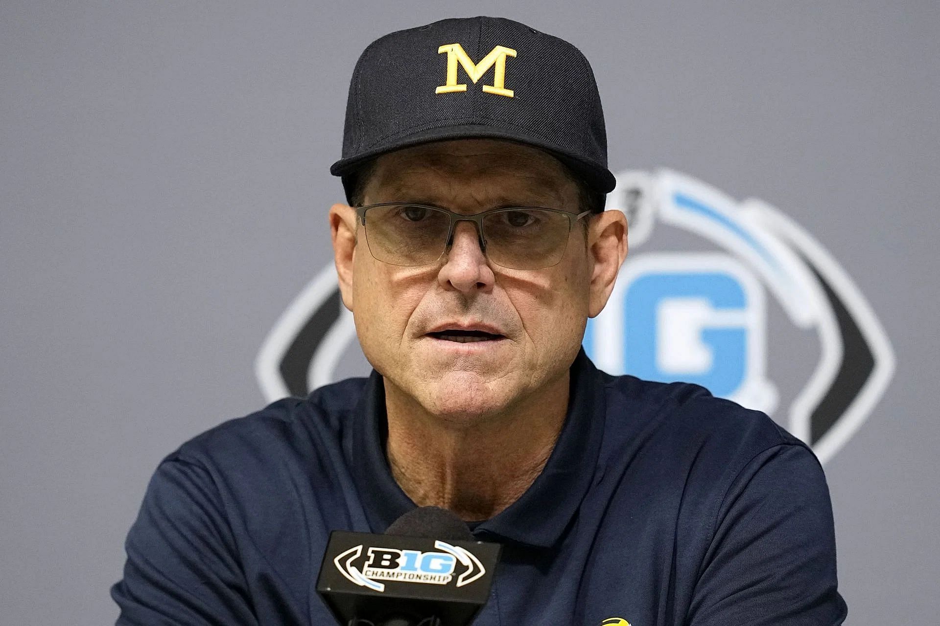 Michigan Wolverines head coach Jim Harbaugh