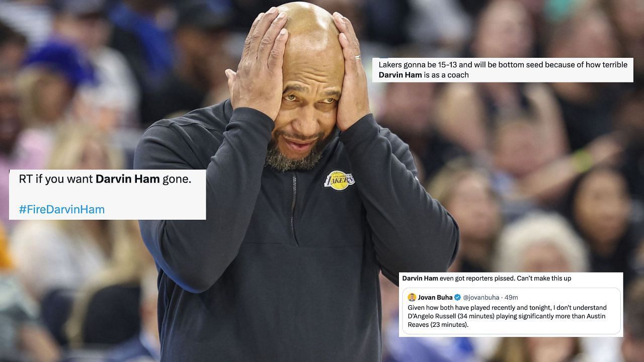 5 questionable choices made by Darvin Ham that turned LA Lakers fans against sophomore coach