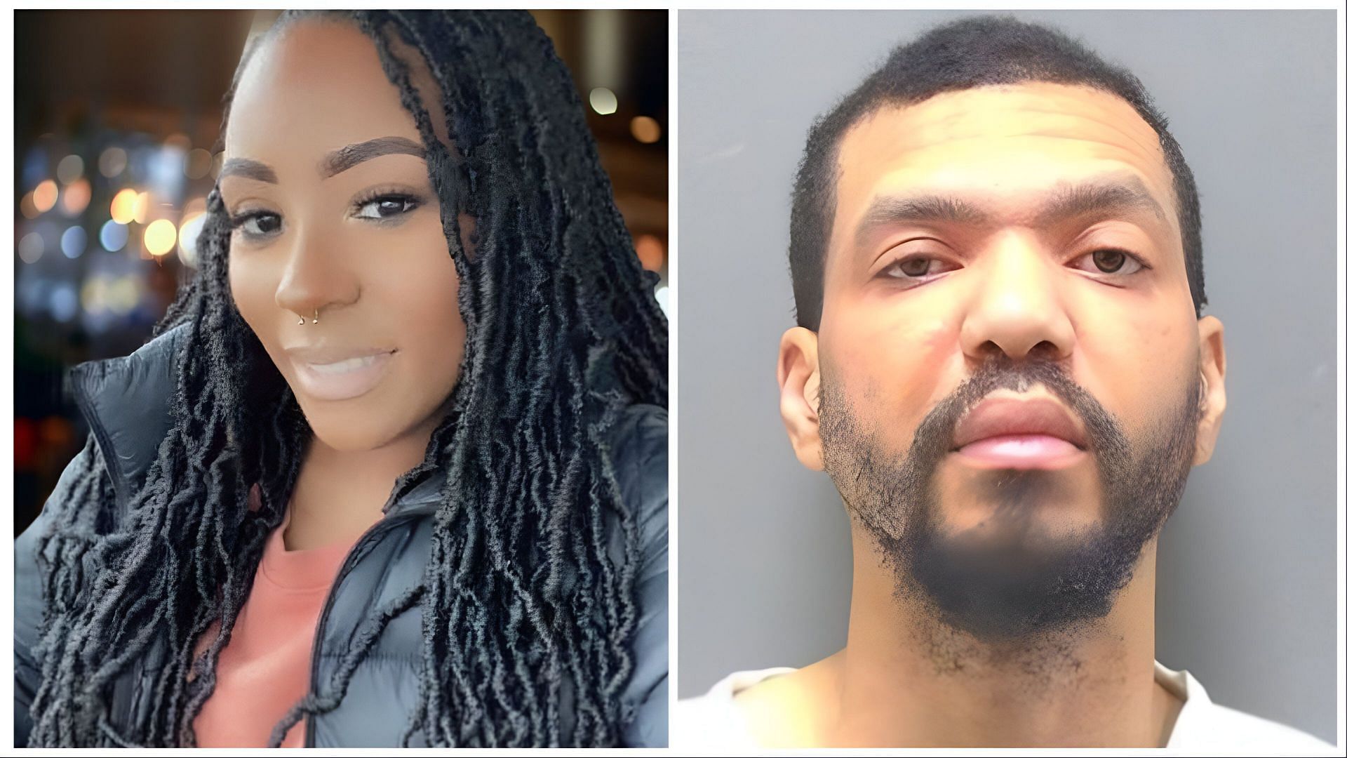 Marquisha Williams was allegedly killed by her ex-boyfriend, Trenton Ivey, (Images via @TrueCrimeFeline and @truecrimegisela/X) 