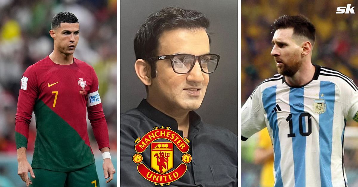 Former cricketer Gautam Gambhir bizarrely picks Manchester United attacker when asked to choose between Cristiano Ronaldo and Lionel Messi