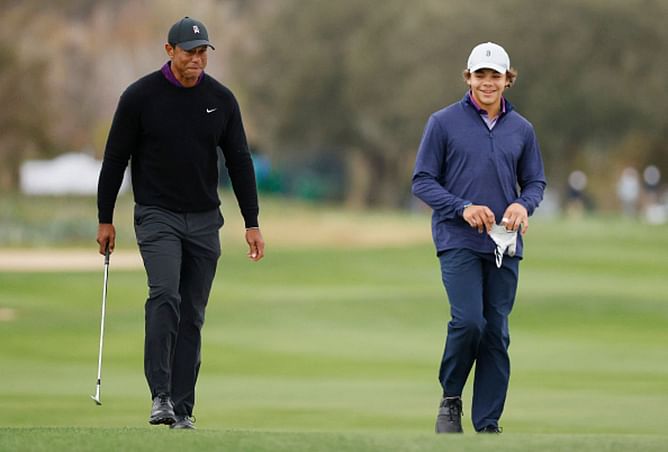Tiger Woods reveals one thing about son Charlie that “drives him nuts”