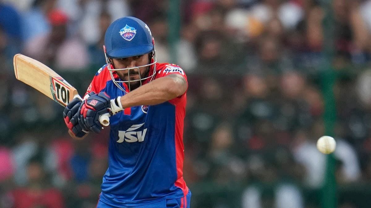 Manish Pandey in action for DC during IPL 2023 (P.C.:X)