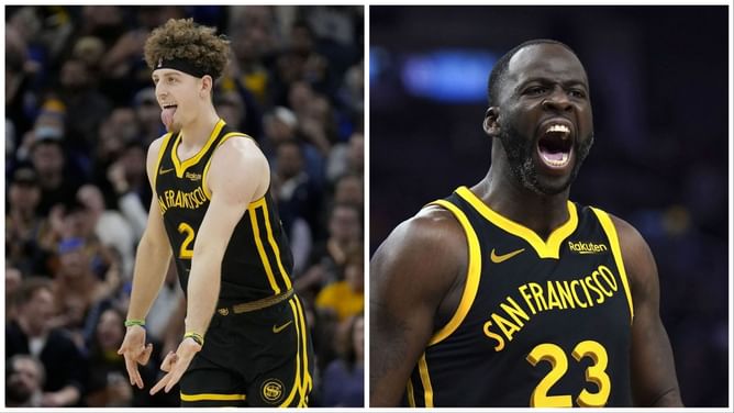 “Rookies f**k up plays. He doesn't": Draymond Green hails Warriors’ rookie Brandin Podziemski stepping up this season