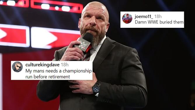 Triple H must let them go, Absolute trash - WWE Universe reacts to  former champions current run