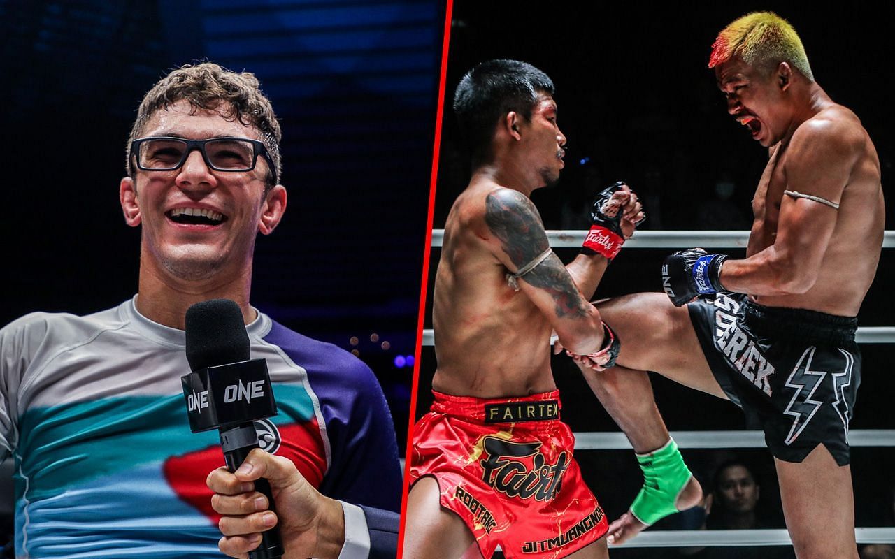 Mikey Musumeci, Rodtang Jitmuangnon, Superlek - Photo by ONE Championship