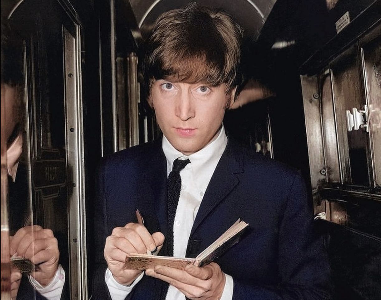 A still of The Beatles star (Image via Instagram/@johnlennon)