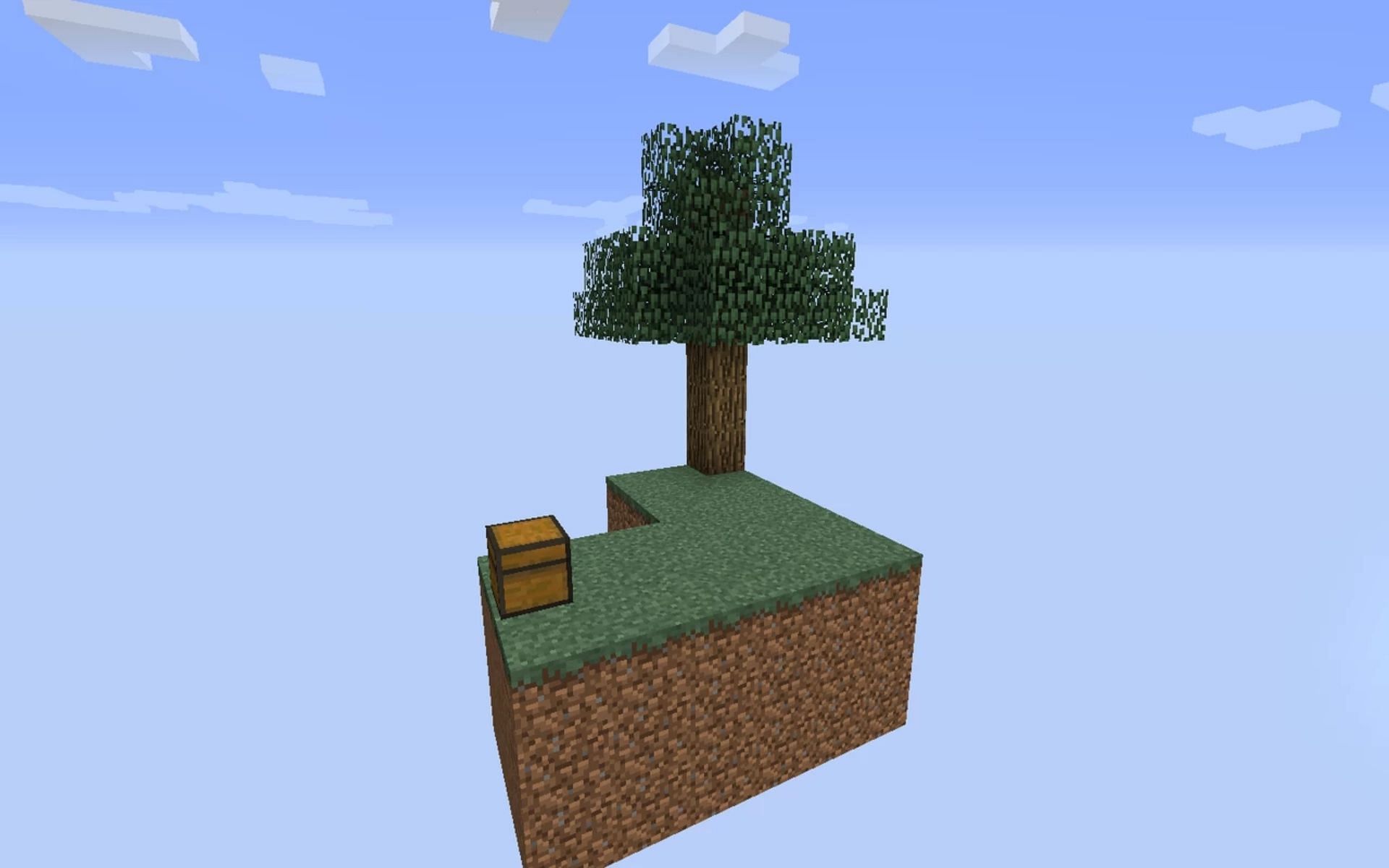 A fun challenge, Skyblock is worth a try (Image via Planet Minecraft)