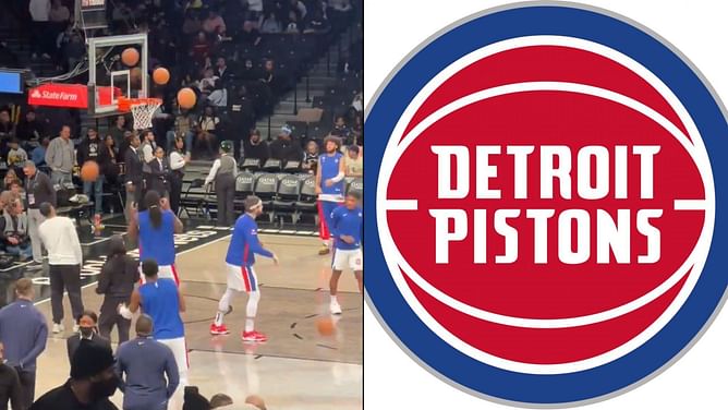 "Draft Bronny and get LeBron there" - Pistons fans mock Detroit's $130 million roster for missing every shot at once in pregame video