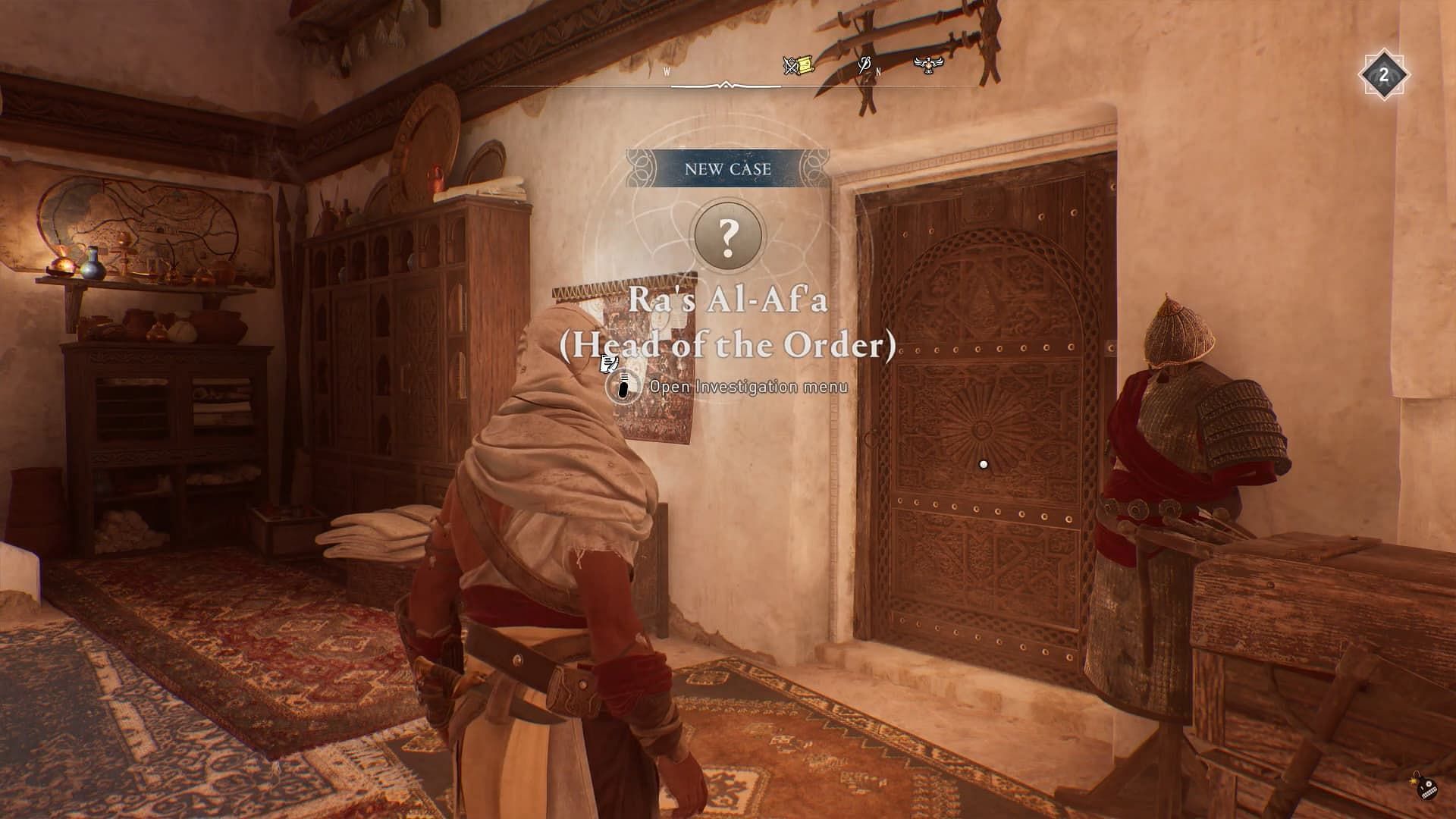Choose a new quest in Assassin&#039;s Creed Mirage. (Image via Ubisoft)