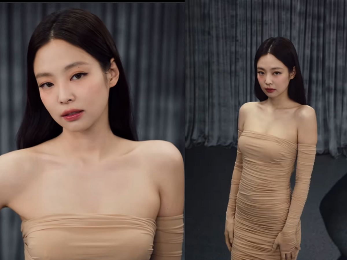 BlackPink Jennie&rsquo;s look for the latest &lsquo;Love Your W&rsquo; event fashion film wins the internet (Image via Instagram/@wkorea)