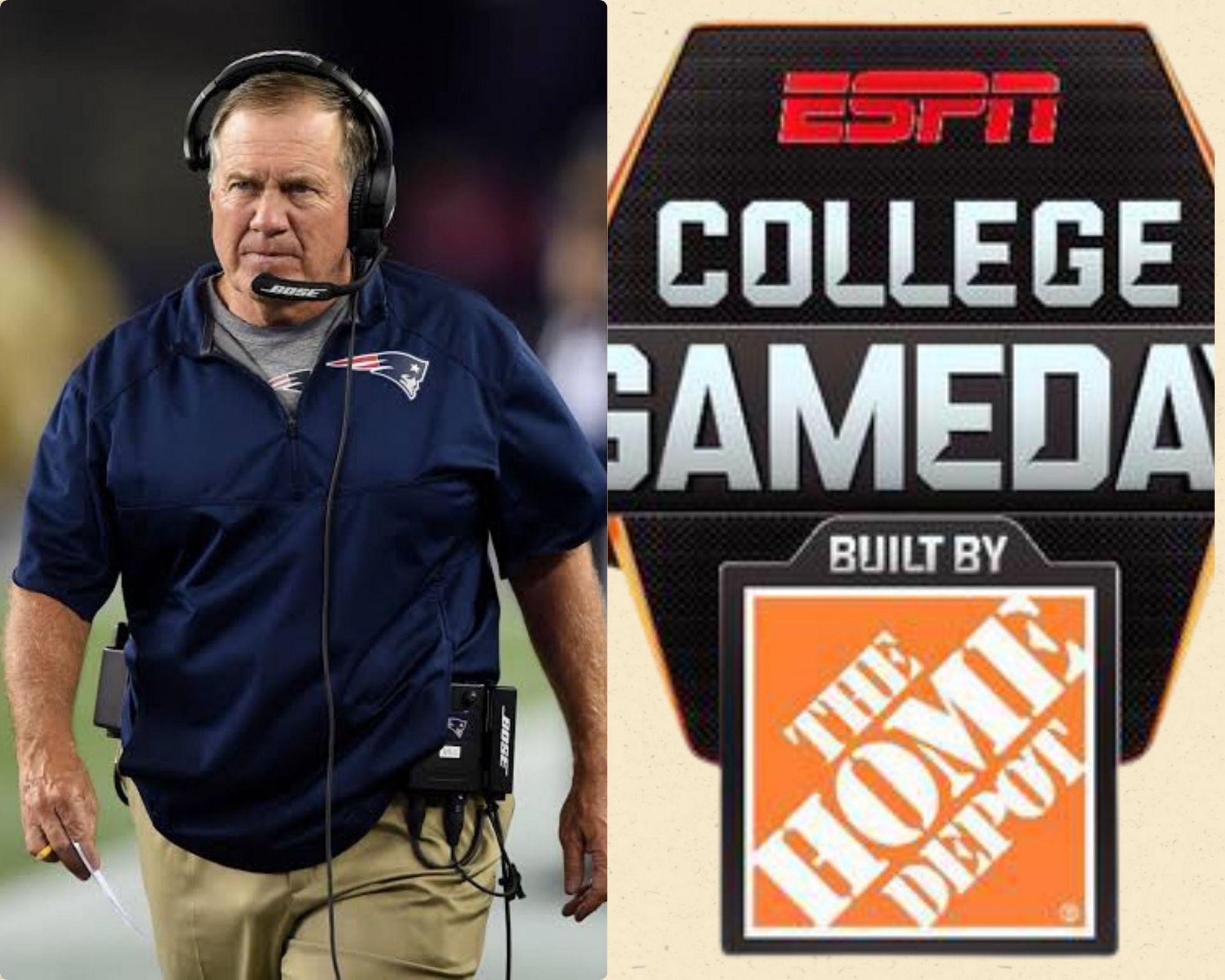 Bill Belichick will feature on College GameDay this weekend 