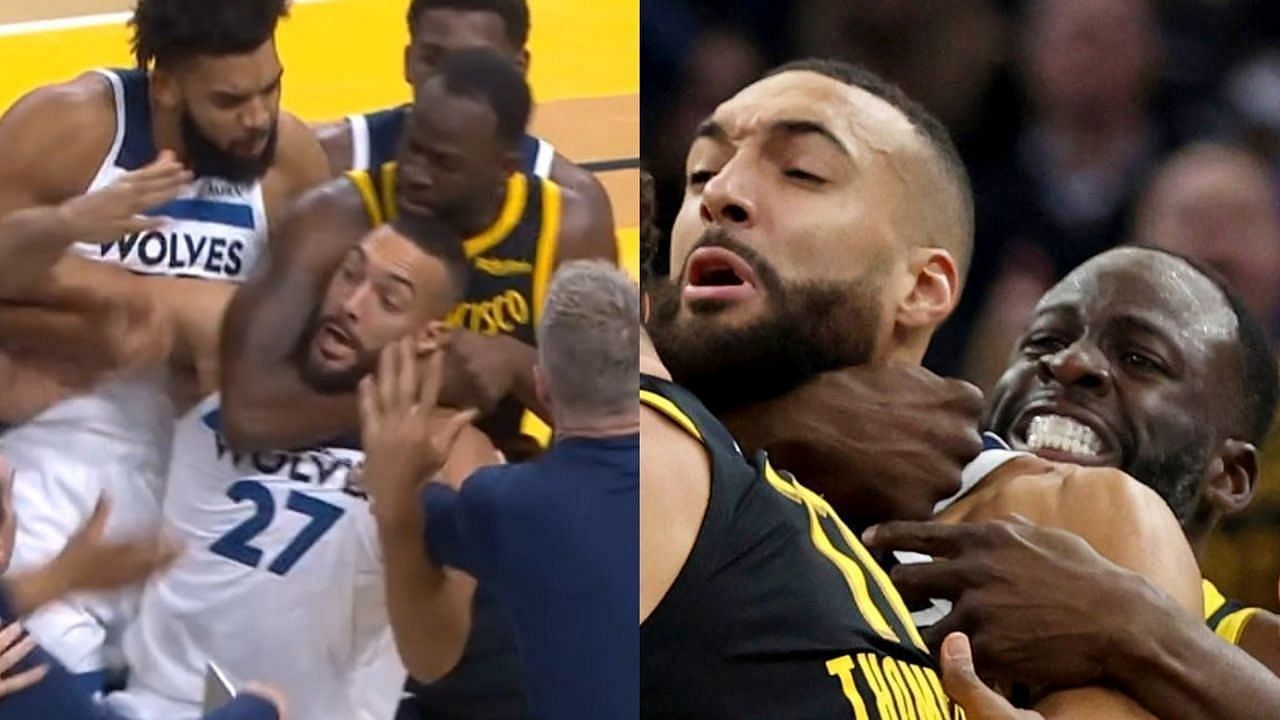 Rudy Gobert feels empathy for Draymond Green after another on-court incident and suspension.