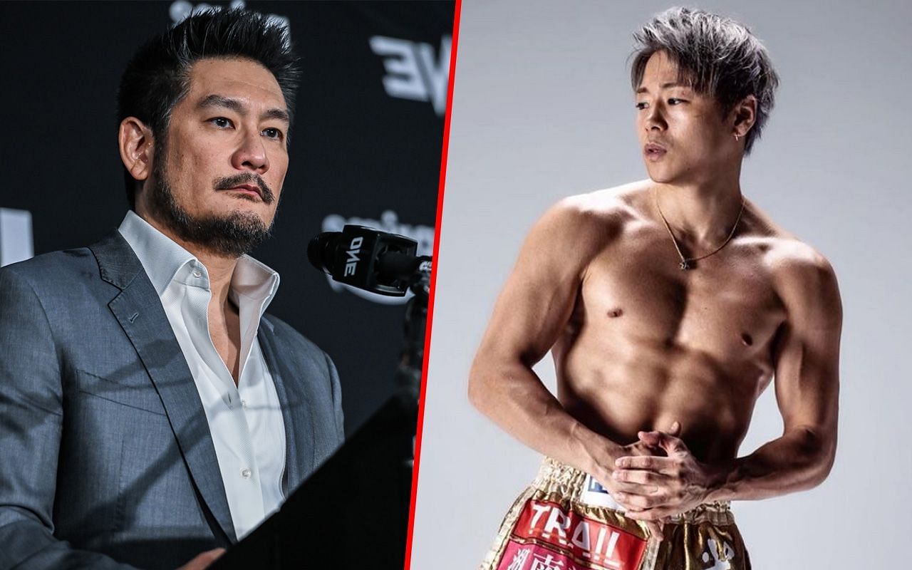 Chatri Sityodtong (Left) is excited to have Takeru Segawa (Right) compete in ONE