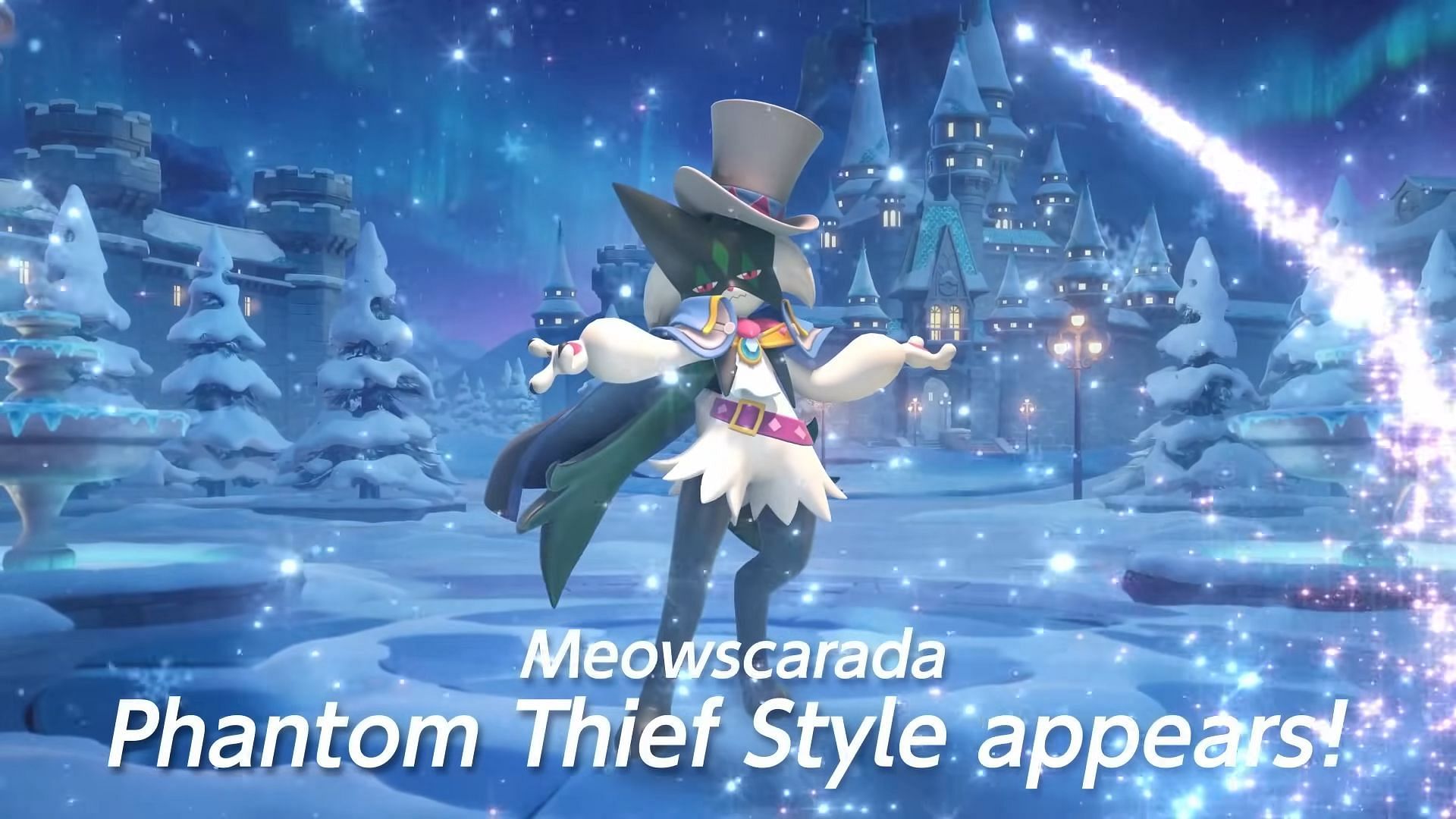 Phantom Thief Style: Meowscarada Holowear (Image via The Pokemon Company)