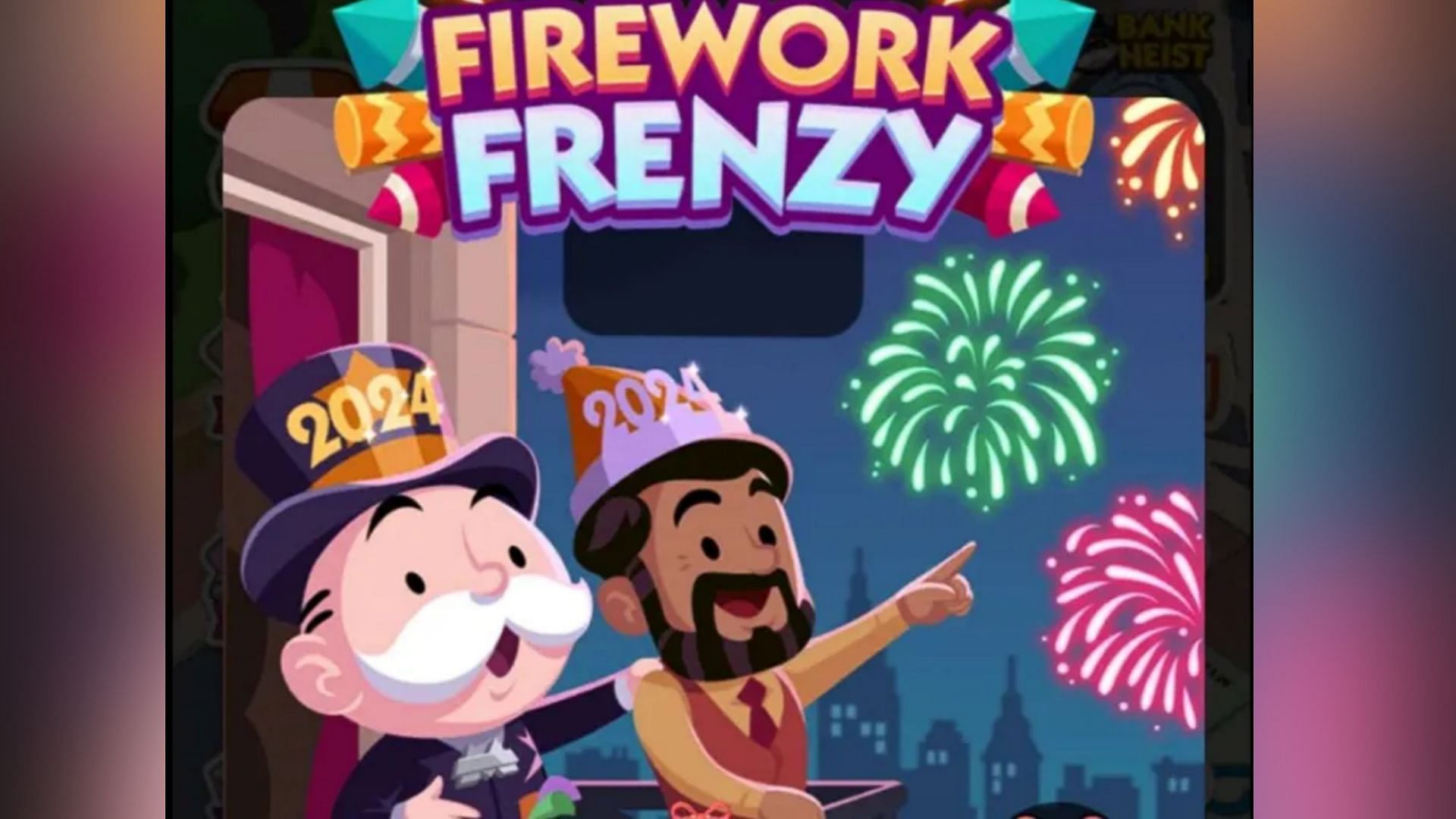 Monopoly Go players can play Firework Frenzy tournament to obtain free rewards (Image via Scopely) 