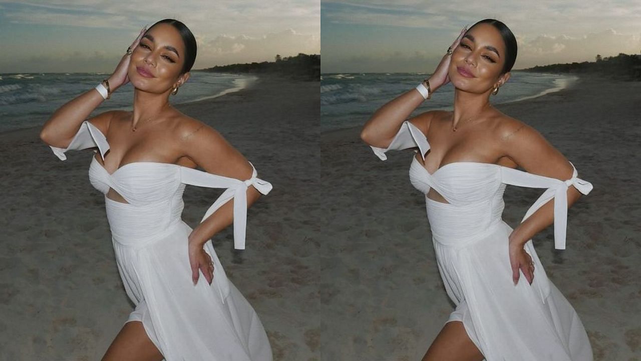 &quot;This meteor show is n***&quot; - Vanessa Hudgens celebrates stellar birthday bash under glittering night sky