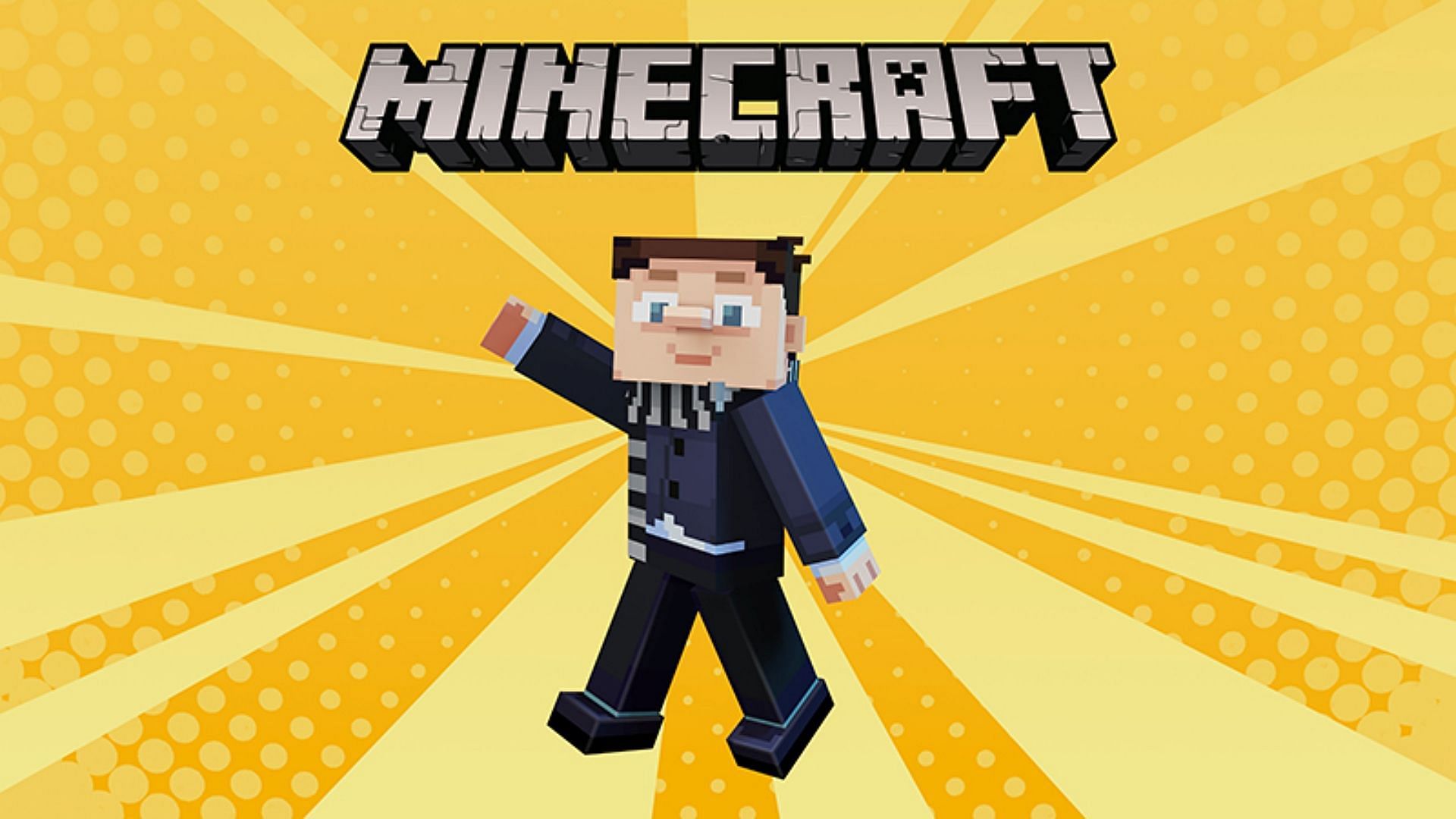 Young Gru is one of Minecraft Marketplace&#039;s most famous free skin packs. (Image via Mojang)