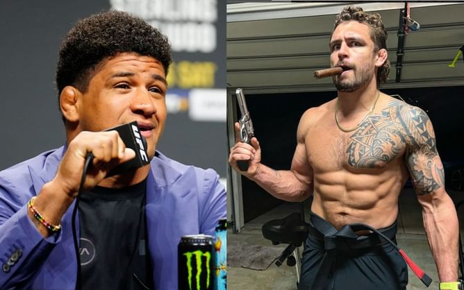 "It got to a point where everyone stopped to watch us” - Gilbert Burns recalls heated training session with BJJ star Nicky Rodriguez