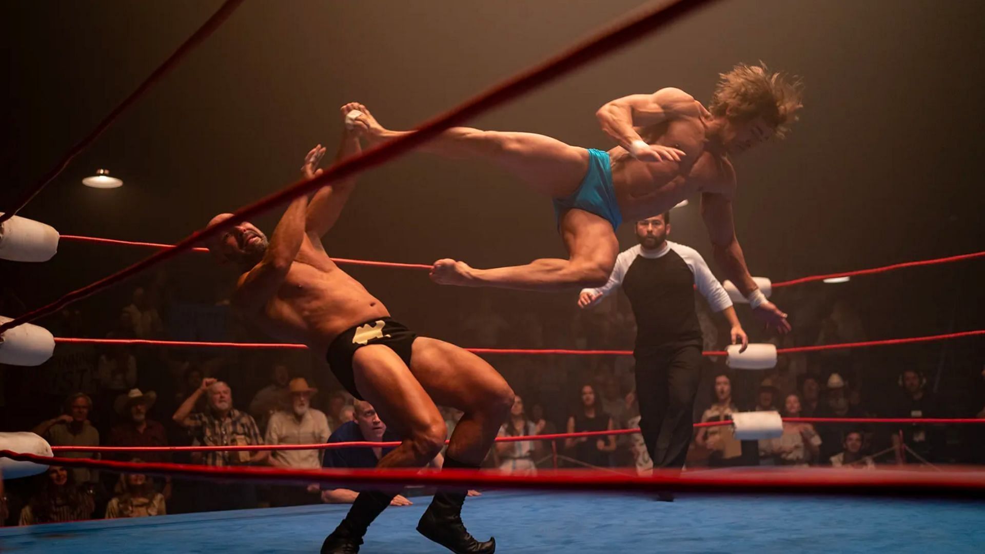 Zac Efron takes on the role of Kevin Von Erich in The Iron Claw (Image via A24)