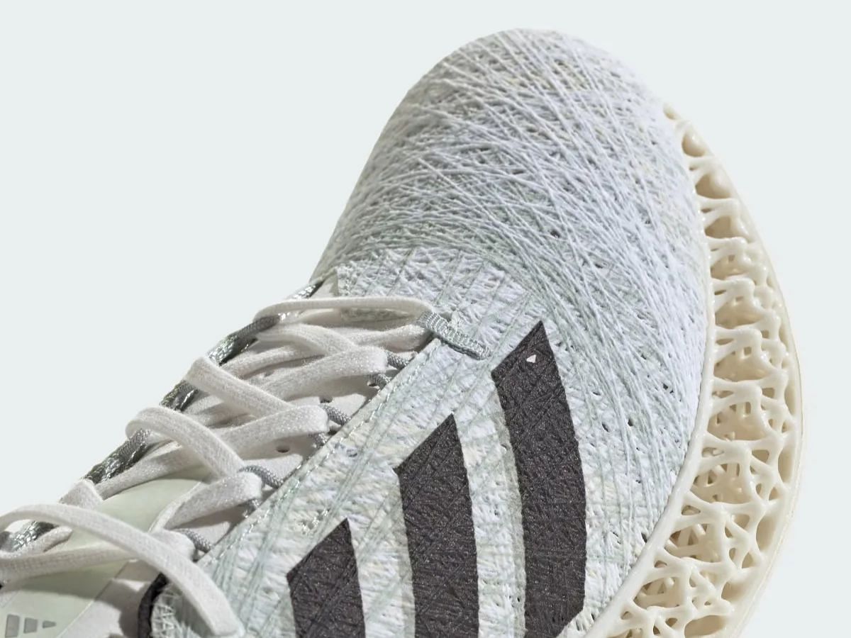 Adidas 4DFWD x Strung sneakers (Image via Sneaker News)