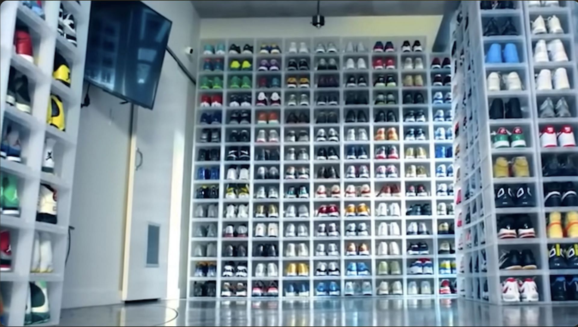 P.J. Tucker&#039;s entire sneaker collection