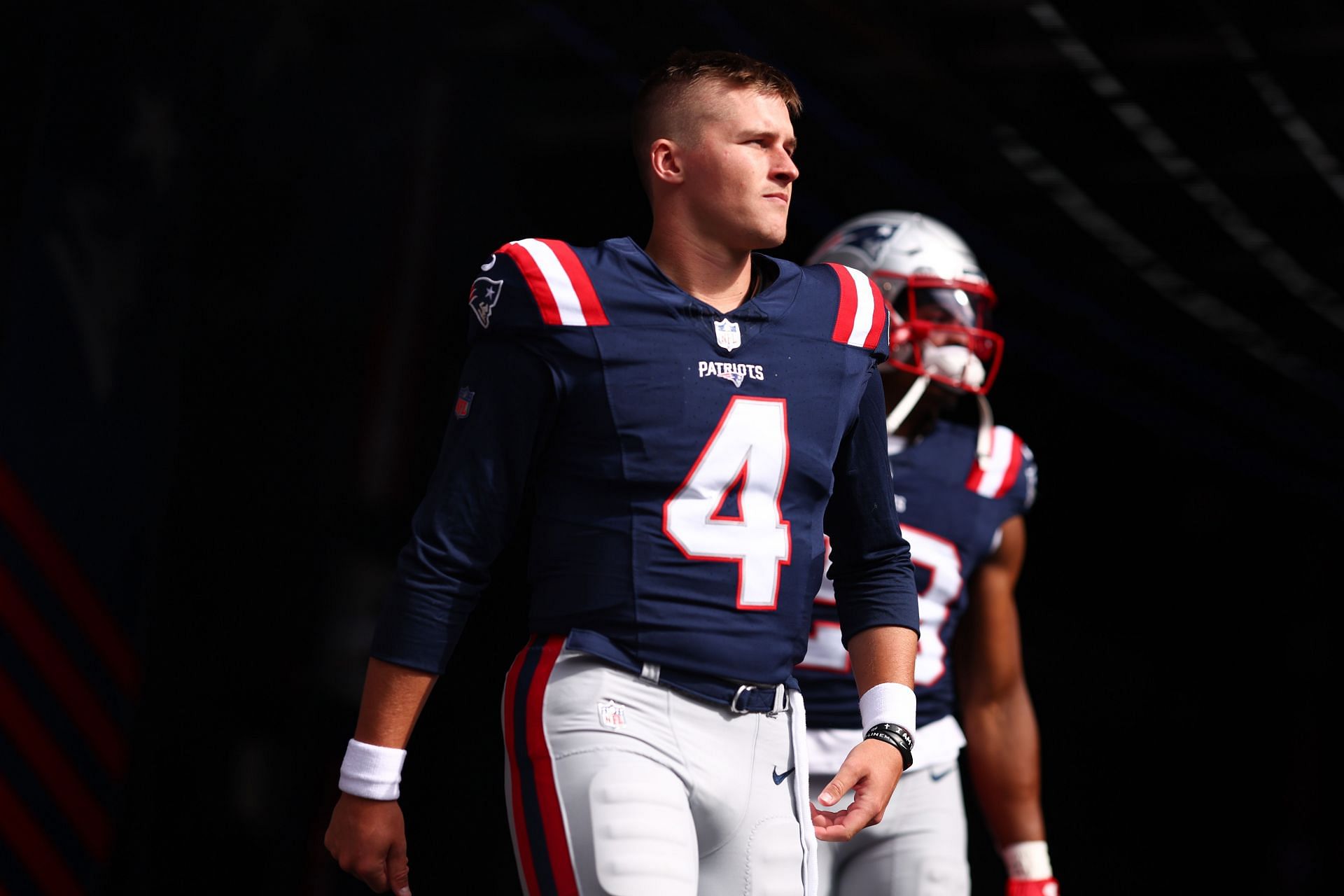 New England Patriots QB Bailey Zappe