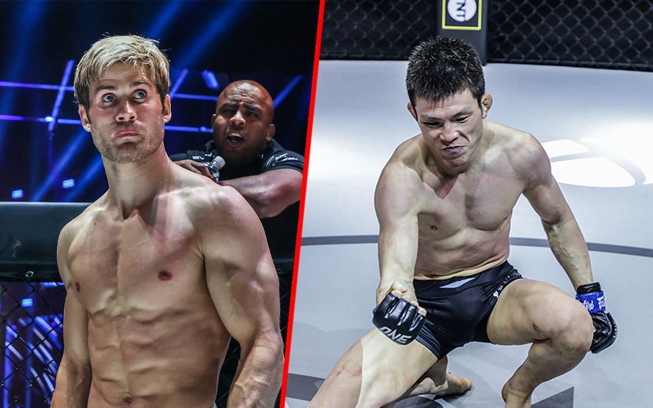 Sage Northcutt (left) and Shinya Aoki (right).