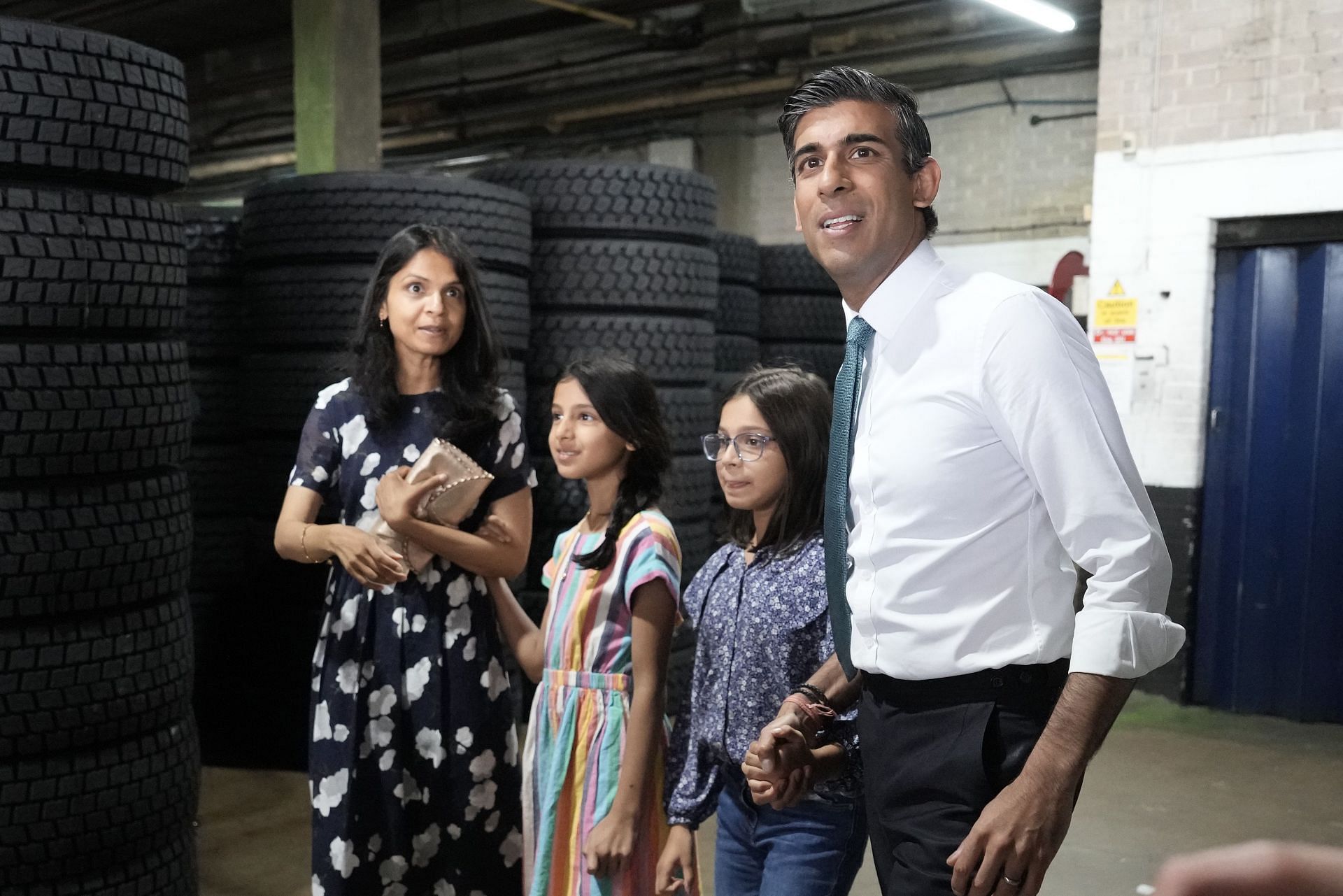 Rishi Sunak and his family spend Christmas watching movies (Image via Getty Images)