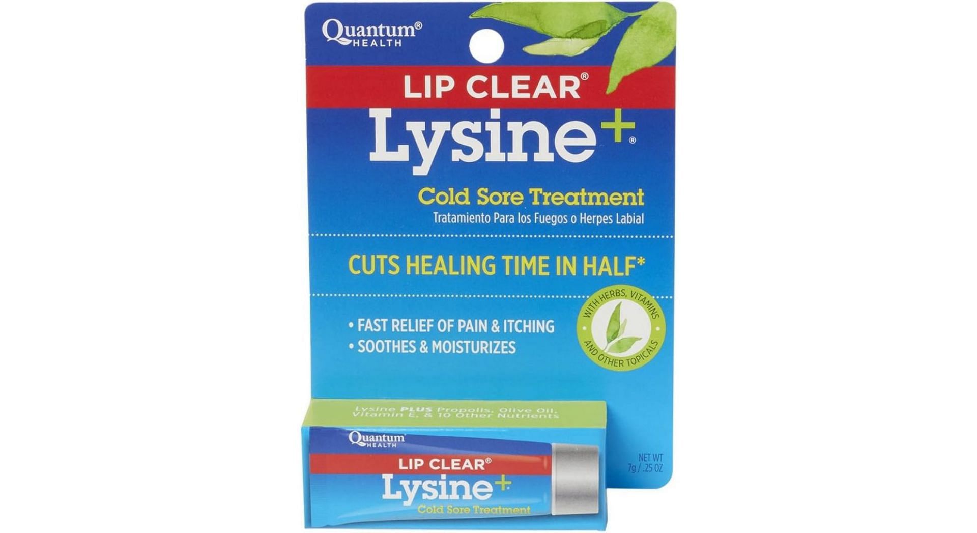 Quantum Health Lip Clear Lysine+ Ointment (Image via Amazon)
