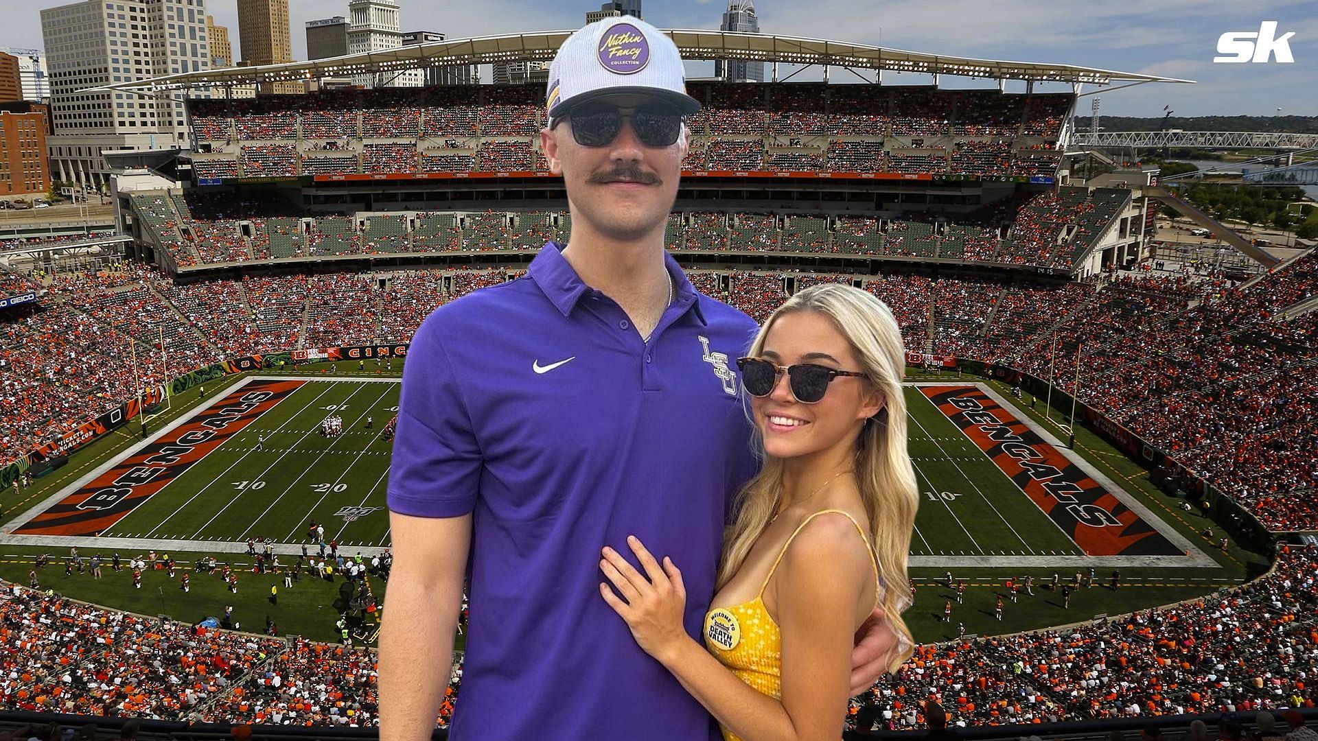 Olivia Dunne and boyfriend Paul Skenes like to focus on different elements of a football game