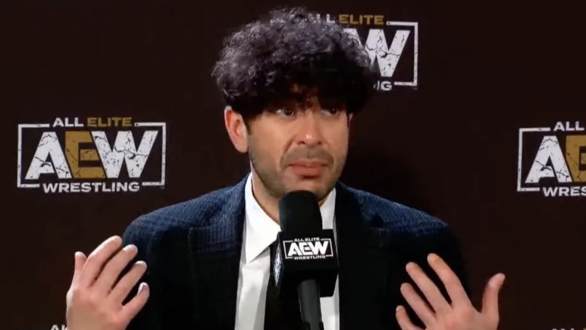 Tony Khan is the CEO and Head of creative of All Elite Wrestling