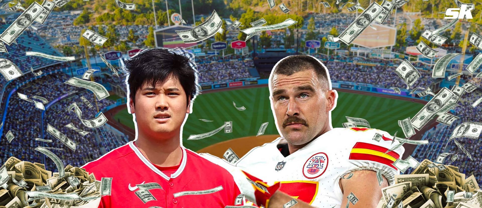 Travis Kelce on Shohei Ohtani&rsquo;s historic $700,000,000 deal with Dodgers