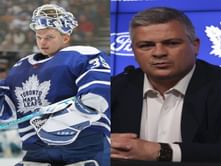 Sheldon Keefe shares his thoughts on Ilya Samsonov's struggles in Leafs' 6-5 collapse to Blue Jackets: "We can't make those types of mistakes"