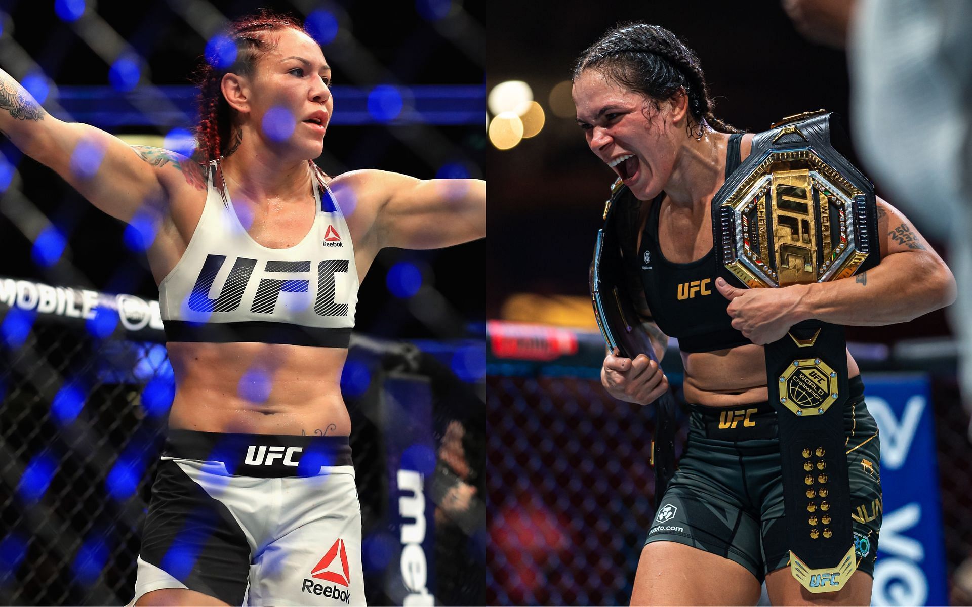 Cris Cyborg (left) and Amanda Nunes (right) [Images courtesy: Getty Images]