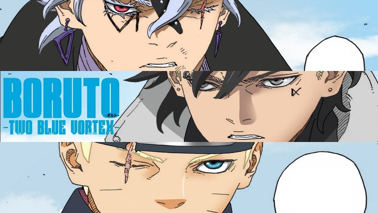 Panels in Boruto Two Blue Vortex (Image via Shueisha).