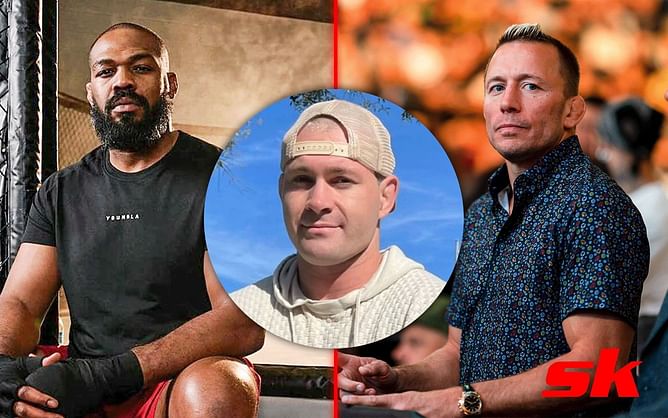 "Not the world's best wrestler" - Jon Jones gets compared to Georges St-Pierre by Gordon Ryan after viral training session