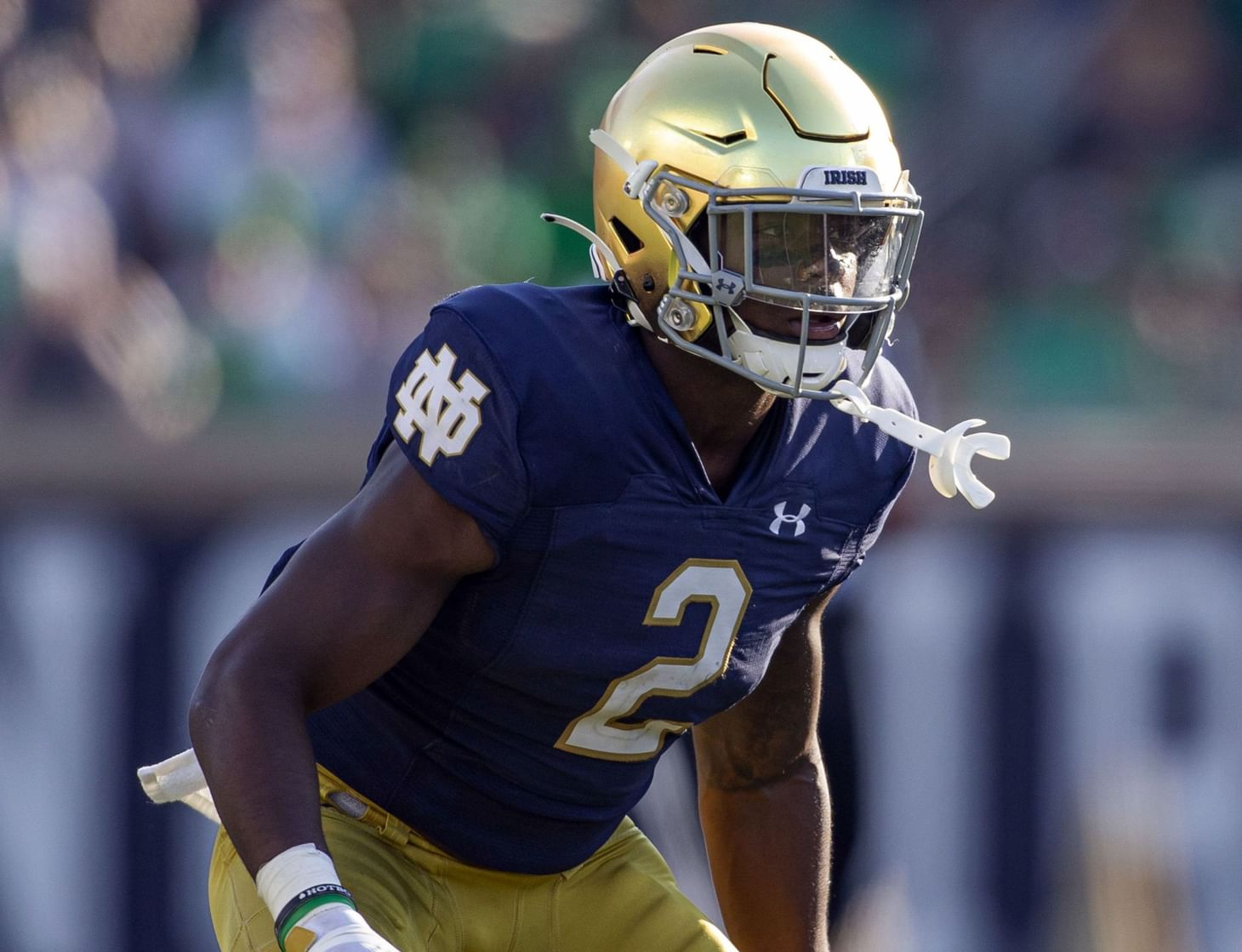 Top 5 college football teams that wear blue ft. Michigan Wolverines, Notre Dame and more