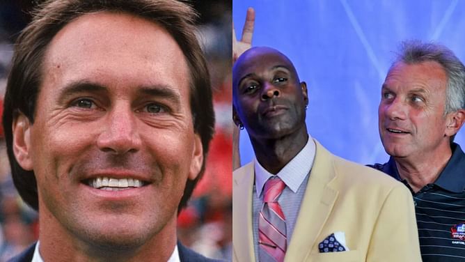 "Dwight Clark saved your bu**" - Jerry Rice recalls trolling Joe Montana over 'The Catch'