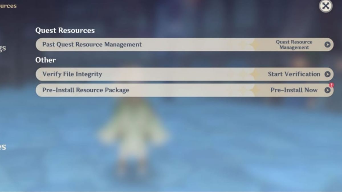 Genshin Impact 4.3 update size, and preinstallation download guide