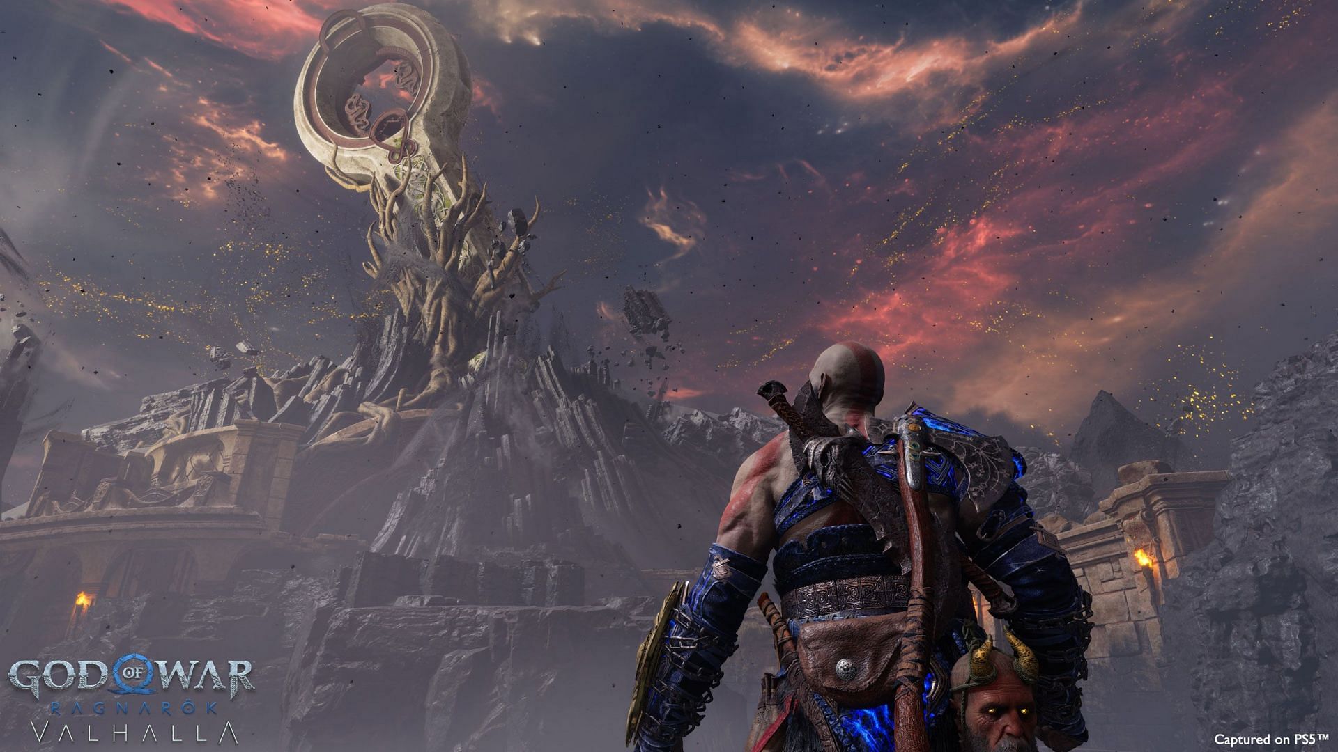 God of War Ragnarok Valhalla DLC announced at TGA 2023 (Image via PlayStation)