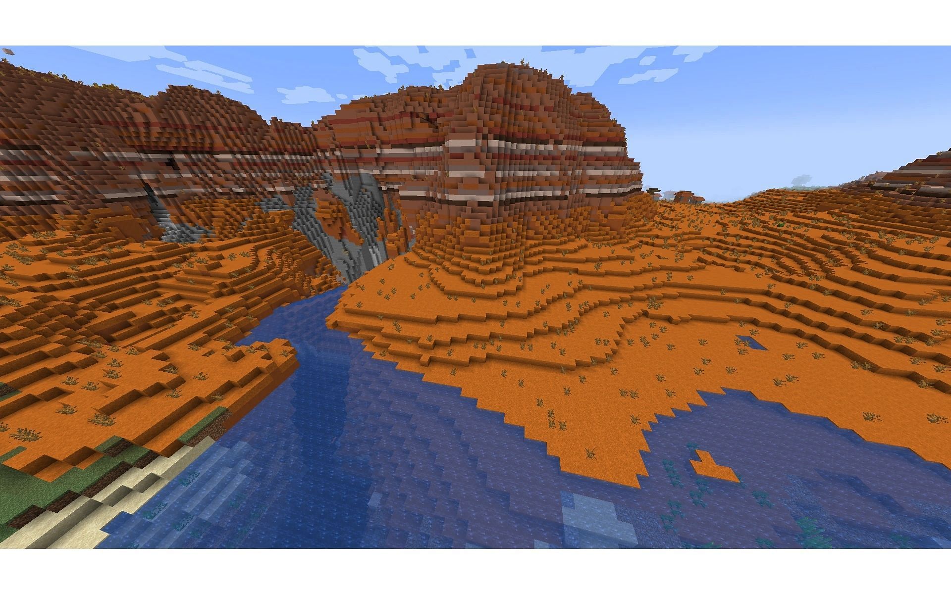 The badlands biome (Image via Fandom)