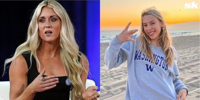 "The power of public opinion & accountability" - Riley Gaines on University of Washington reportedly revoking trans volleyball player's scholarship