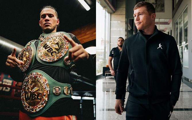 "I’ve done everything in boxing" - Canelo Alvarez responds to critics accusing him of avoiding a fight with David Benavidez