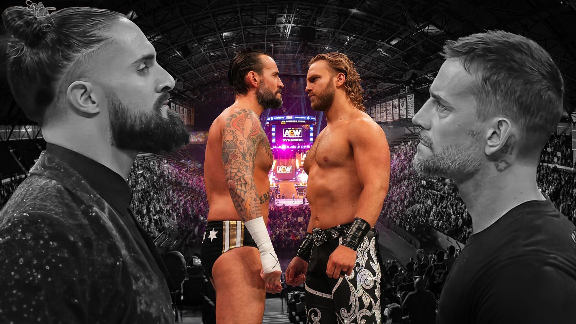 The feud between Seth Rollins and CM Punk seems familiar by design
